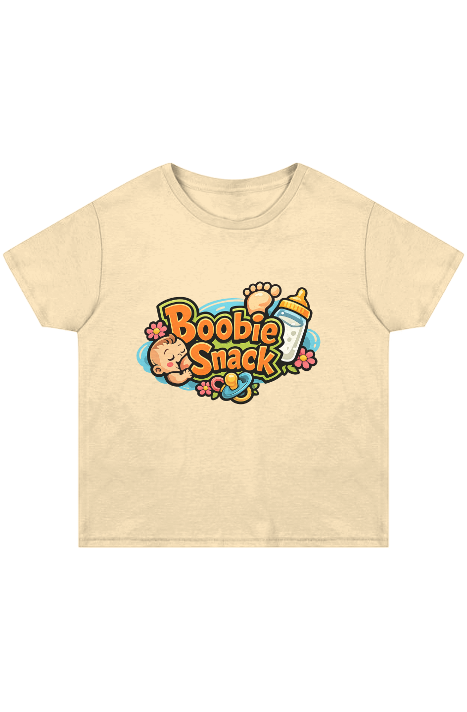 Boobie Snack High Waisted Tee