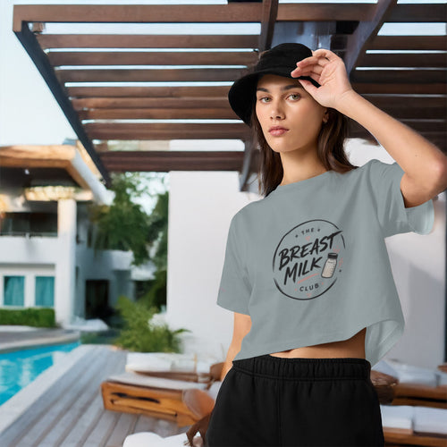 The Breast Milk Club Crop Tee