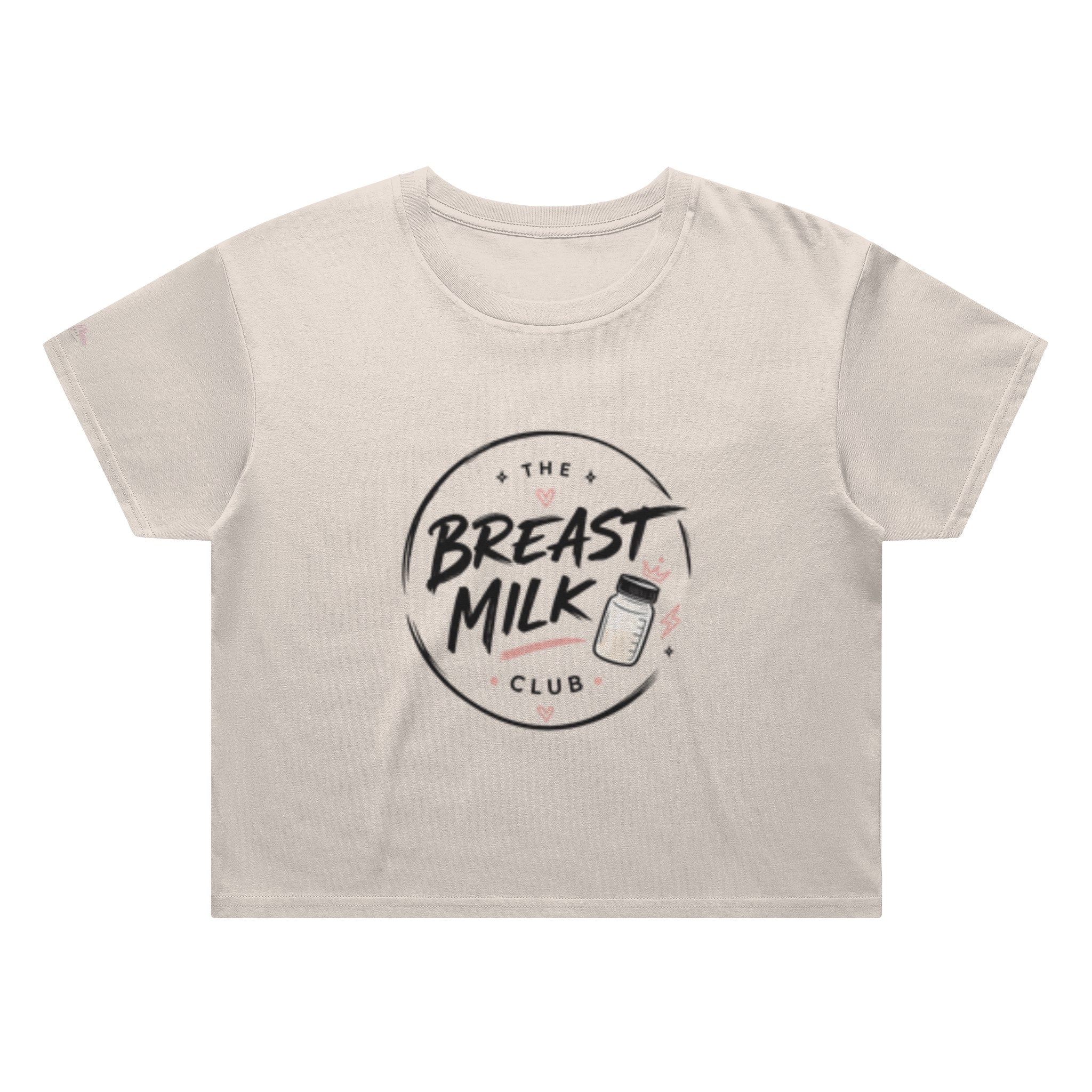 The Breast Milk Club Crop Tee