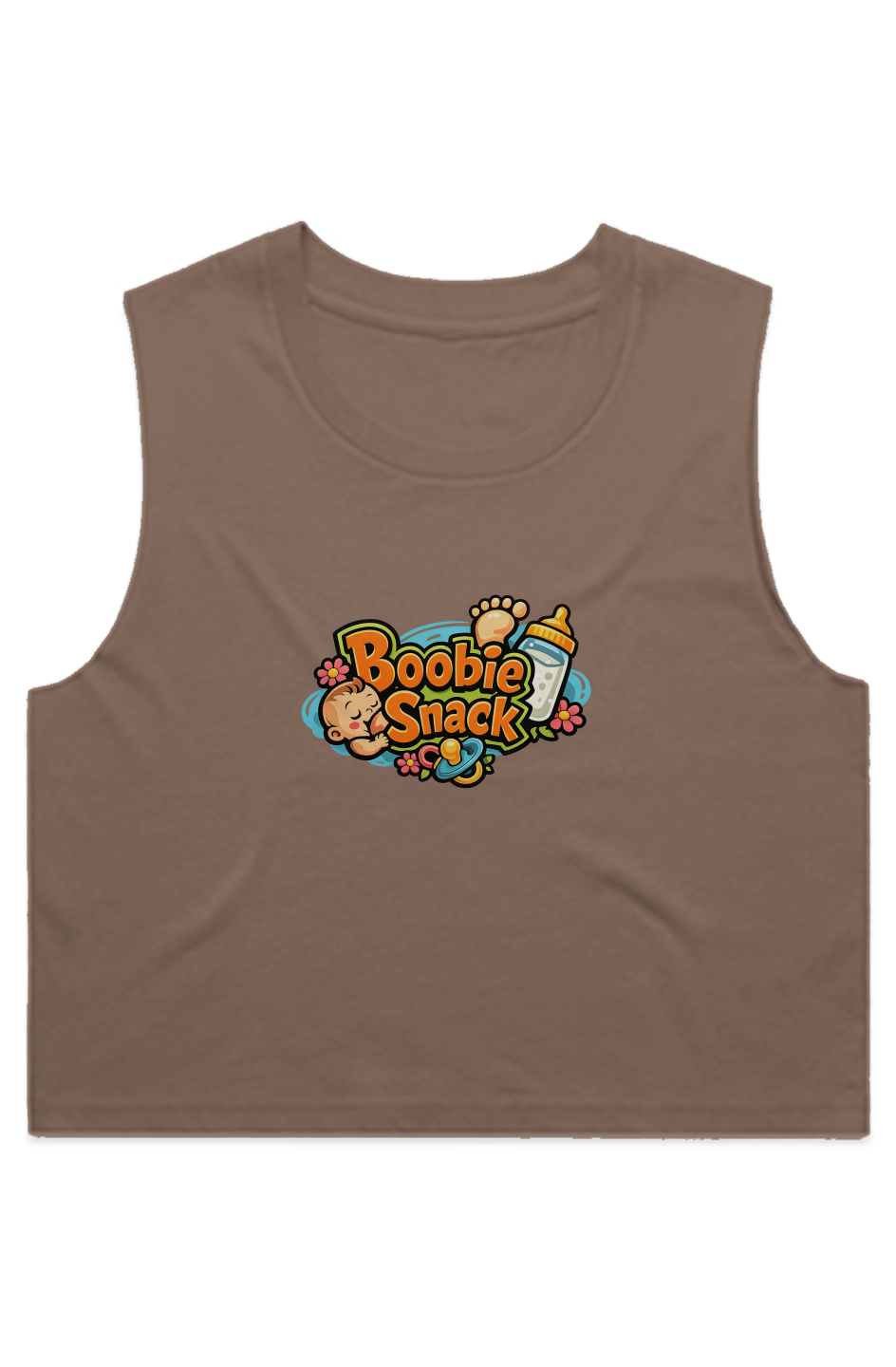 Boobie Snack CROP TANK