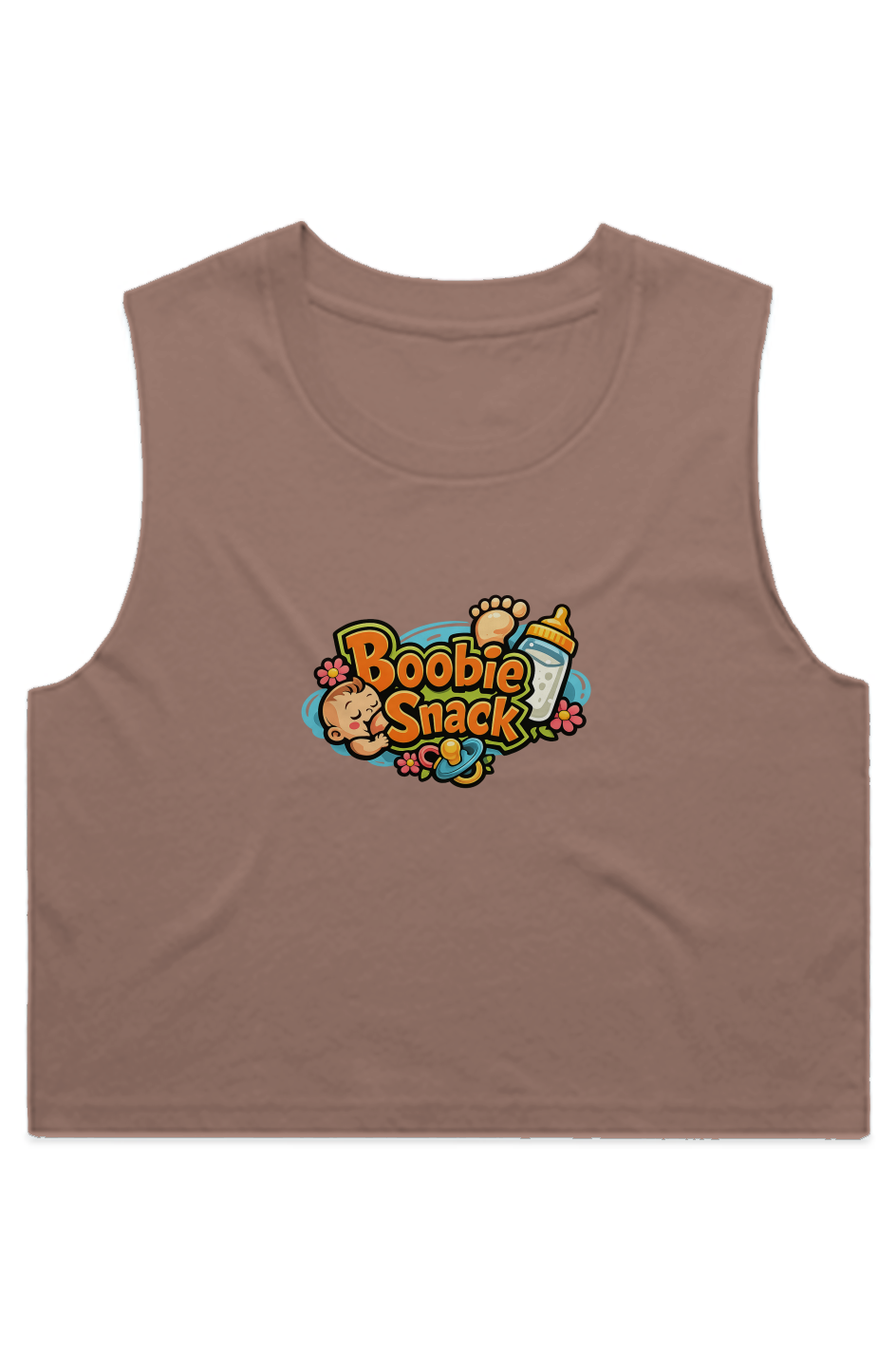 Boobie Snack CROP TANK