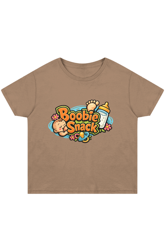 Boobie Snack High Waisted Tee
