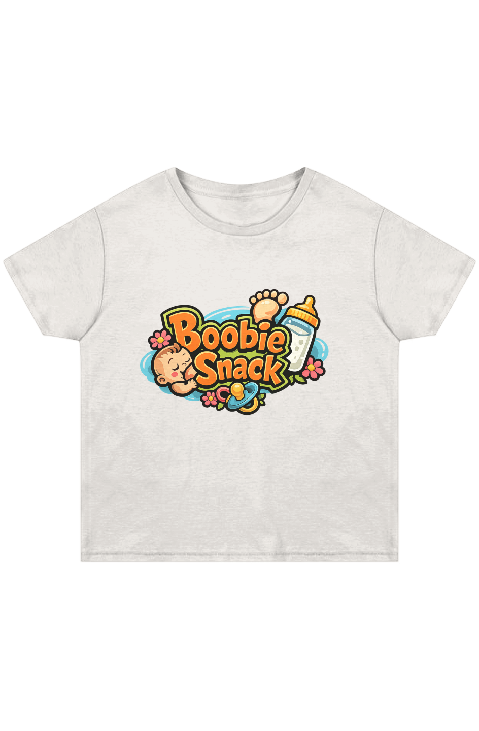 Boobie Snack High Waisted Tee